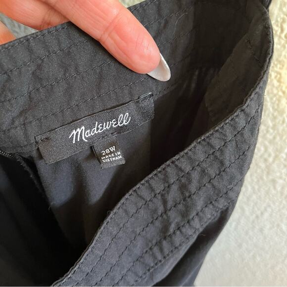 Madewell Plus Poplin Halter Tiered Midi Dress Womens Size 28W - Picture 8 of 9